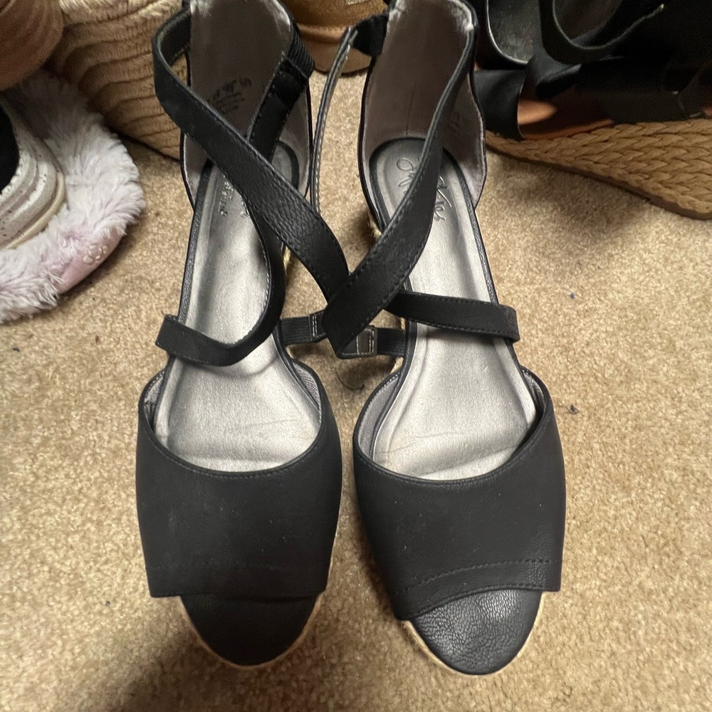 Elegant Black Women's Sandals